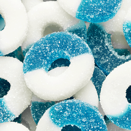 Blue Raspberry Rings
